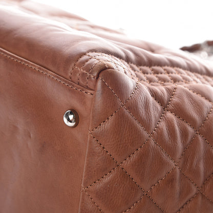 Chanel Calfskin On The Bund Shopping Tote Brown 12 of 14