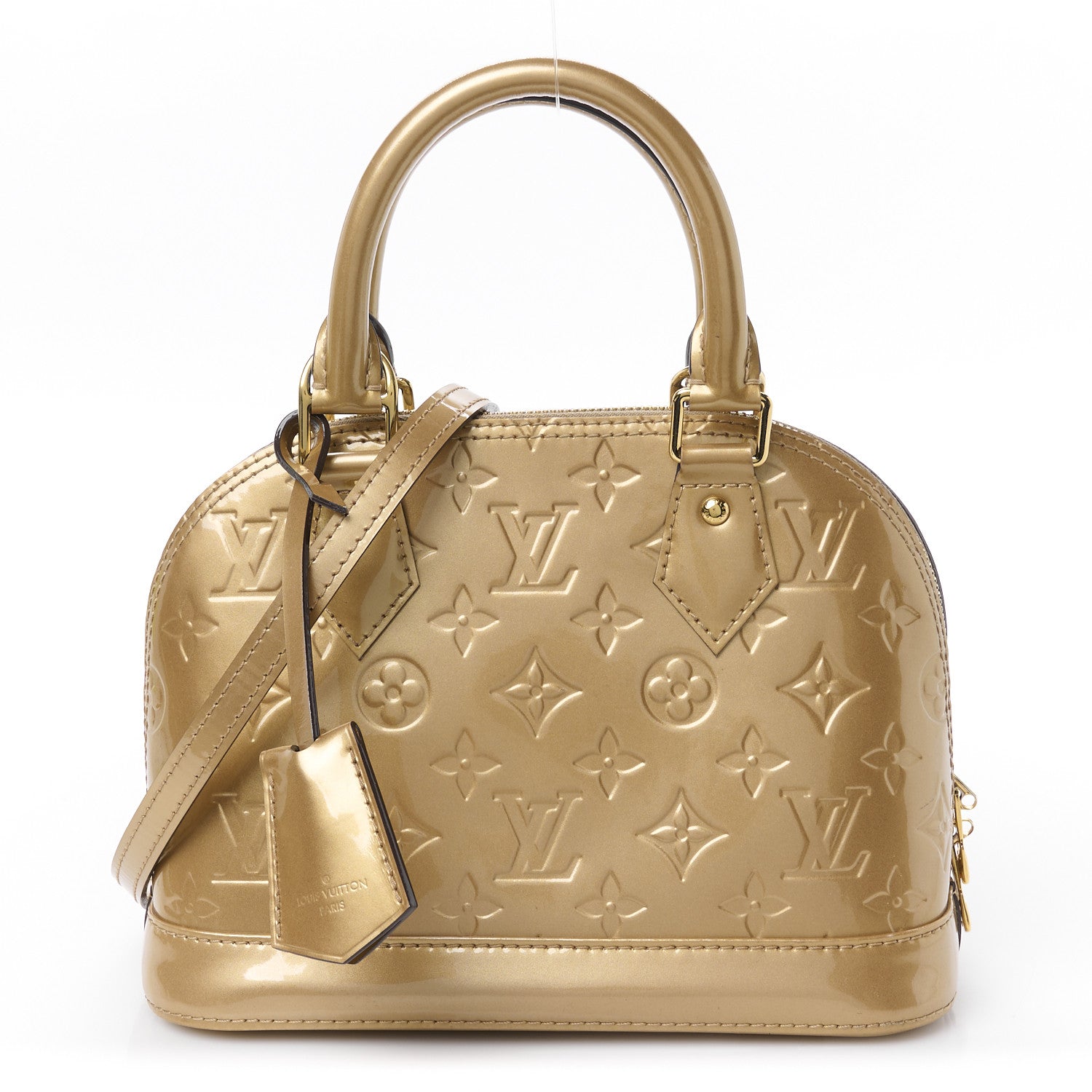 Louis Vuitton Vernis Alma BB Beige Poudre 1 of 11