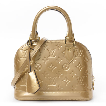 Louis Vuitton Vernis Alma BB Beige Poudre 1 of 11