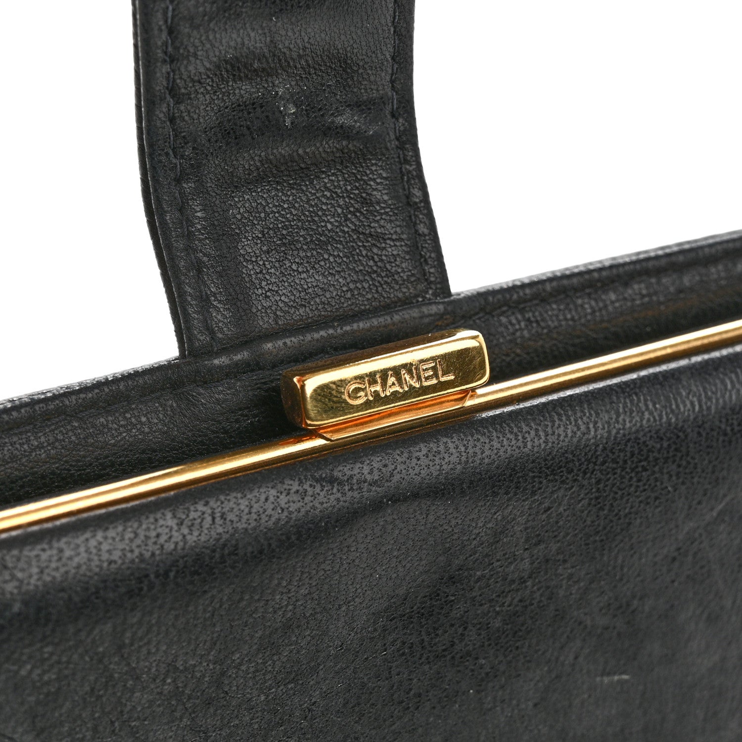 Chanel Caviar Timeless CC Compact French Wallet Black 13 of 13