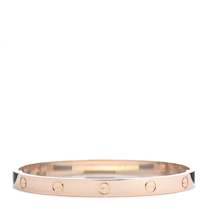 Cartier 18K Yellow Gold LOVE Bracelet 19 3 of 7