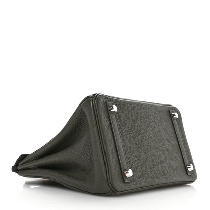 Hermes Togo Birkin 25 Vert De Gris 4 of 11