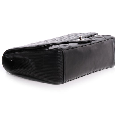 Chanel Lambskin Large Coco Rider Flap Black 4 of 8