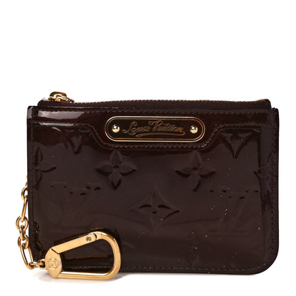 Louis Vuitton Vernis Key Pouch Amarante 1 of 7