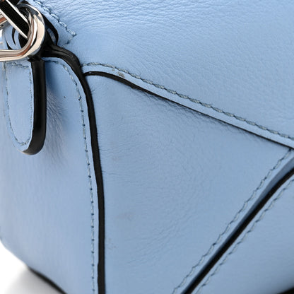 Loewe Calfskin Nano Puzzle Bag Blue 10 of 10