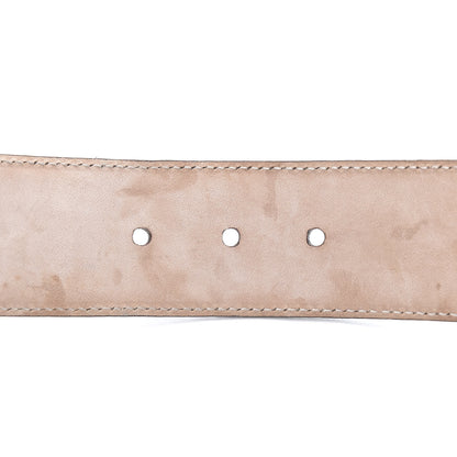 Gucci Metallic Guccissima Signature Belt 90 36 Dark Brown 5 of 6