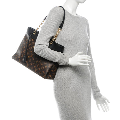 Louis Vuitton Monogram Pallas Shopper Black 2 of 6