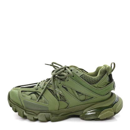 Balenciaga Mesh Rubber Uni-Matte Full Color Womens Track Sneakers 39 Full Khaki 1 of 9