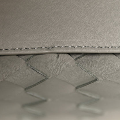Bottega Veneta Nappa Intrecciato Small Andiamo Shoulder Bag Agate Grey 9 of 9