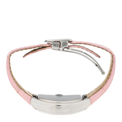 Cartier Stainless Steel Alligator 31mm Roadster Quartz Watch Pink 5 of 7