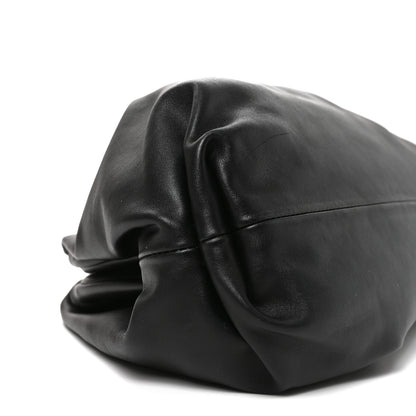 Bottega Veneta Smooth Butter Calf The Pouch Oversized Clutch Black 10 of 11