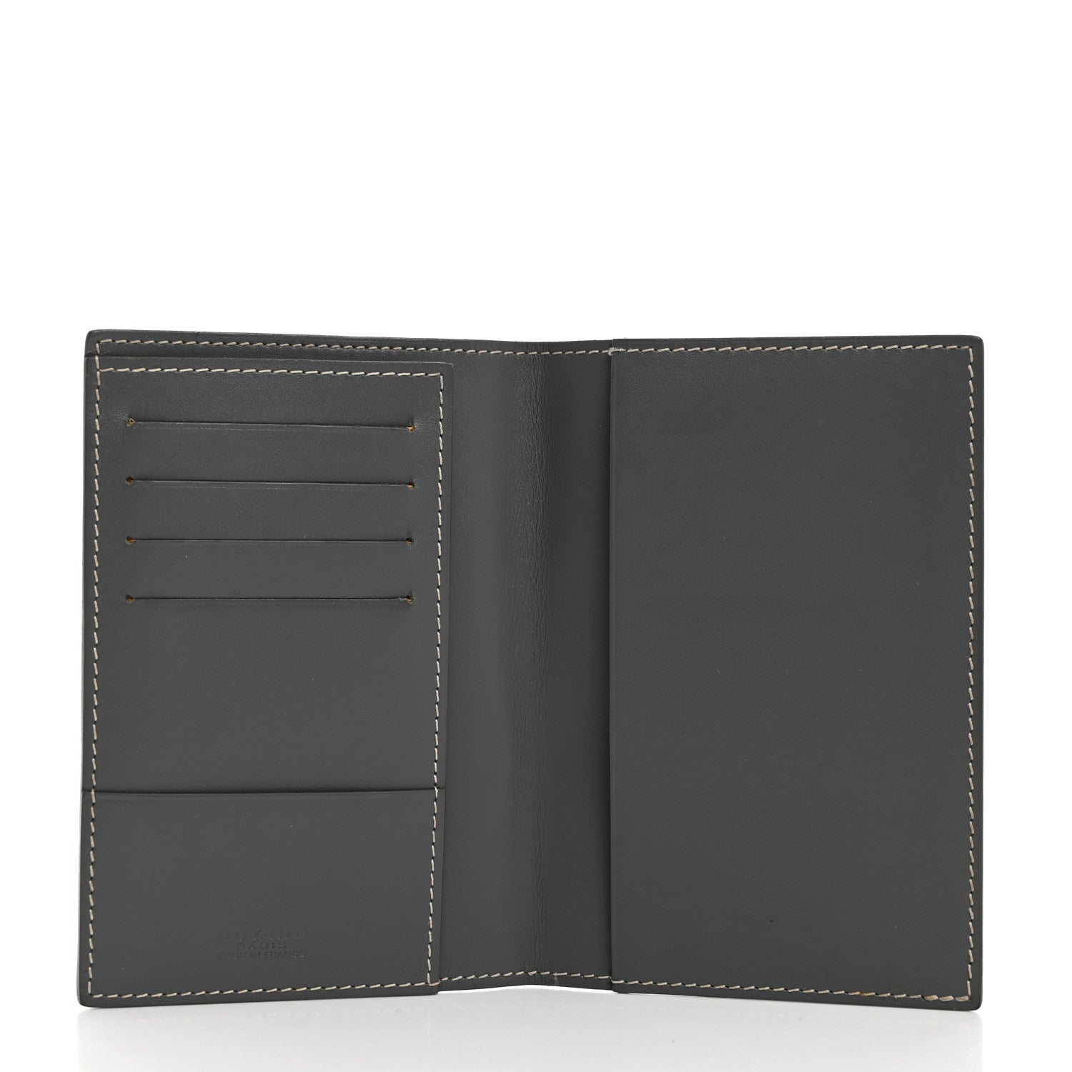 Goyard Goyardine Passport Wallet Grey 5 of 6