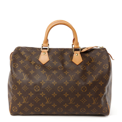 Louis Vuitton Monogram Speedy 35 1 of 12