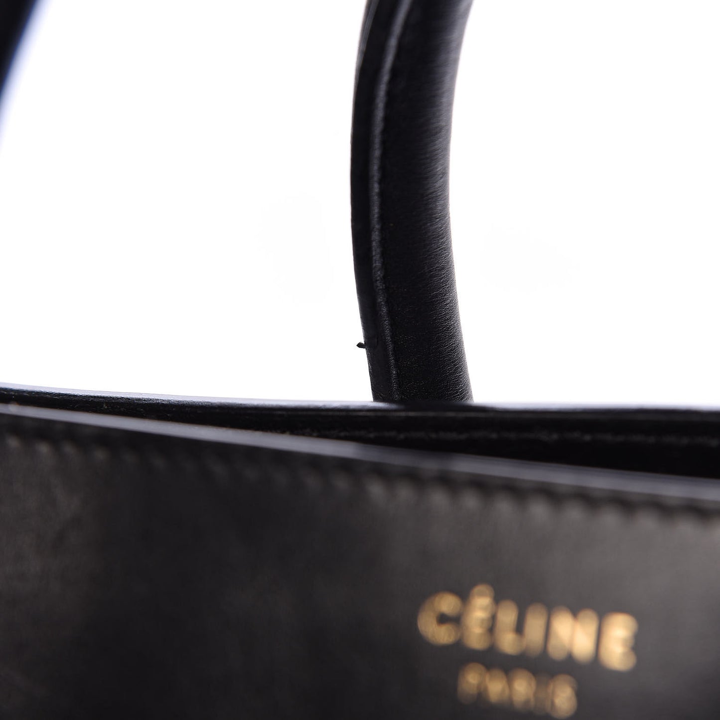 Smooth Calfskin Mini Luggage Black