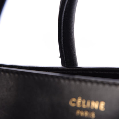 Celine Smooth Calfskin Mini Luggage Black 29 of 33