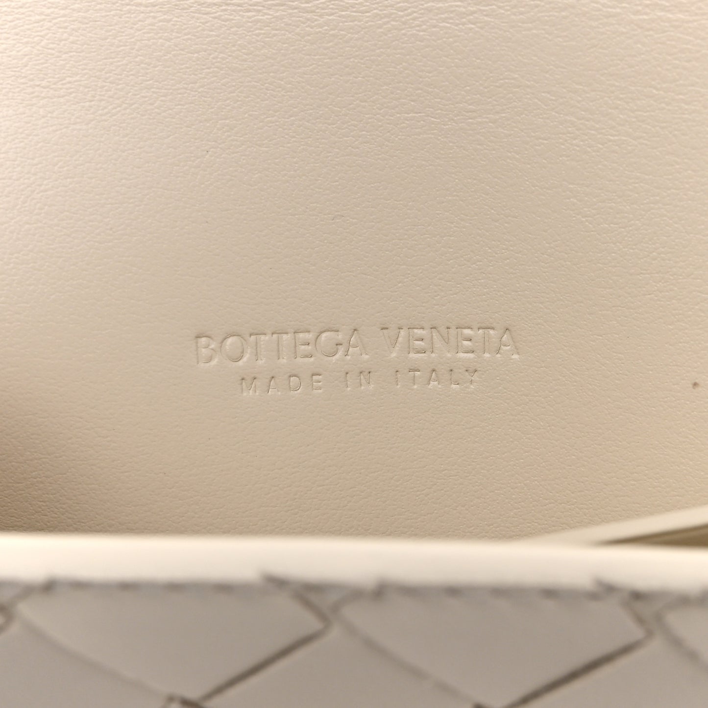 Nappa Intrecciato Long Andiamo Top Handle Clutch Sea Salt