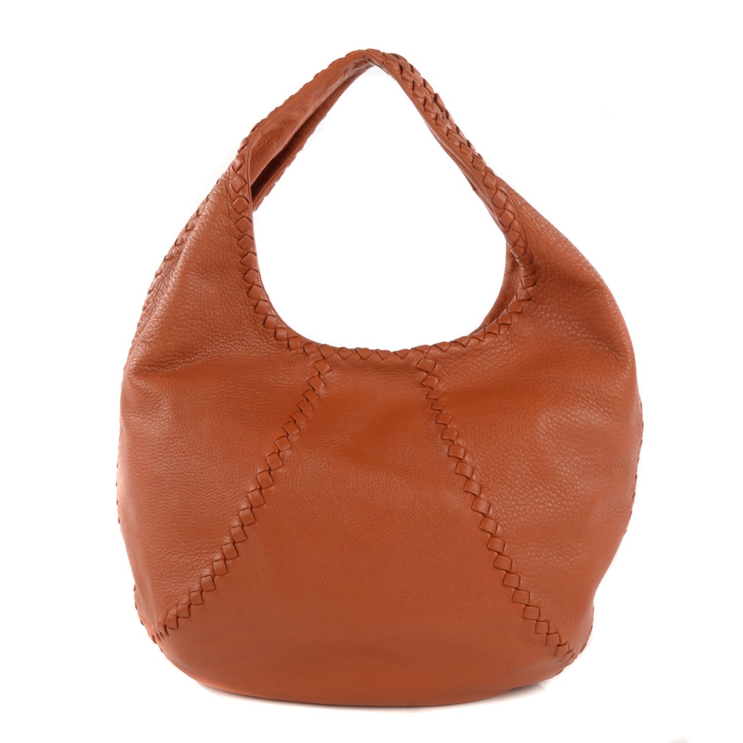 Cervo Deerskin Large Hobo Pumpkin