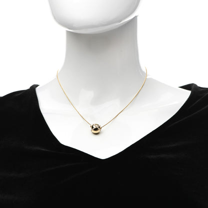David Yurman 18K Yellow Gold Diamond 14mm Solari Pave Wrap Pendant Necklace 2 of 4