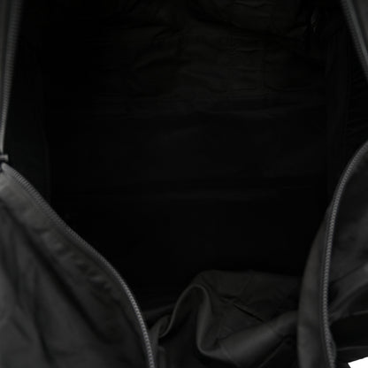 Prada Tessuto Nylon Saffiano Viaggio Duffle Black 4 of 9