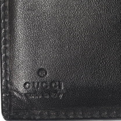 Gucci Calfskin Compact Wallet Black 6 of 17