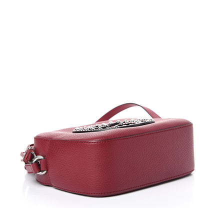 Gucci Pebbled Calfskin Studded Small Soho Disco Bag Soft Burgundy 3 of 11