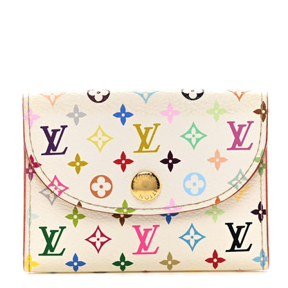 Louis Vuitton Monogram Multicolor Business Card Holder White 1 of 8