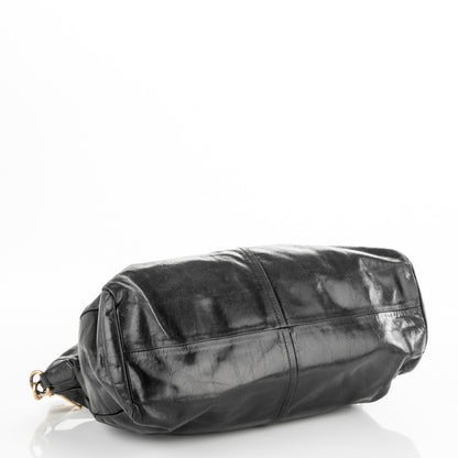 Prada Glace Calf Bowler Black 4 of 7