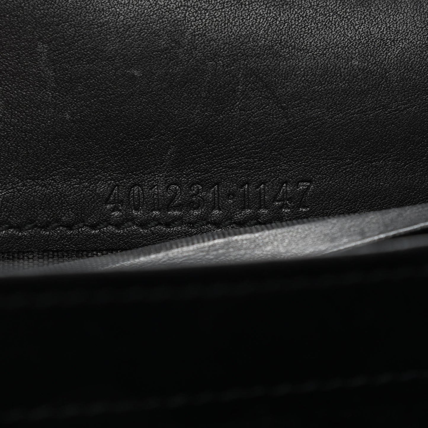 Velvet GG Monogram Mini Dionysus Chain Wallet Black