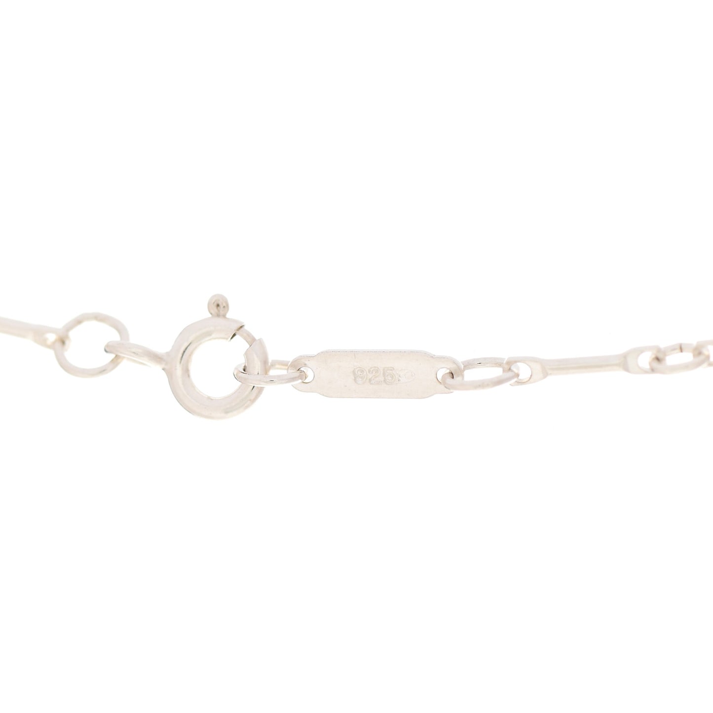 Sterling Silver Ziegfeld Bar Chain Necklace