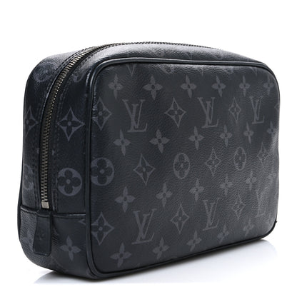 Louis Vuitton Monogram Eclipse Toilet Pouch GM 3 of 7