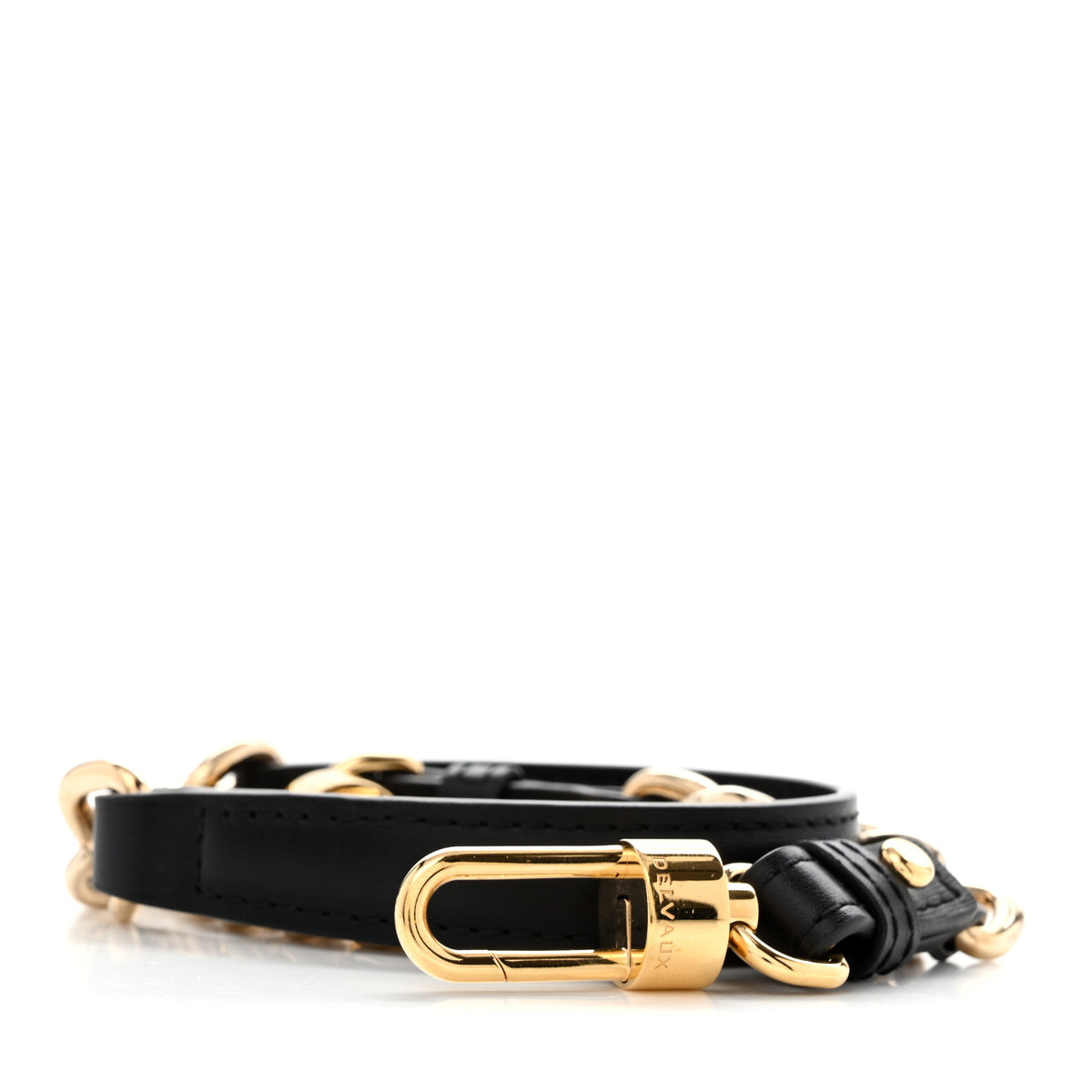 Delvaux Rodeo Calfskin Short Chain Strap Black 1 of 5