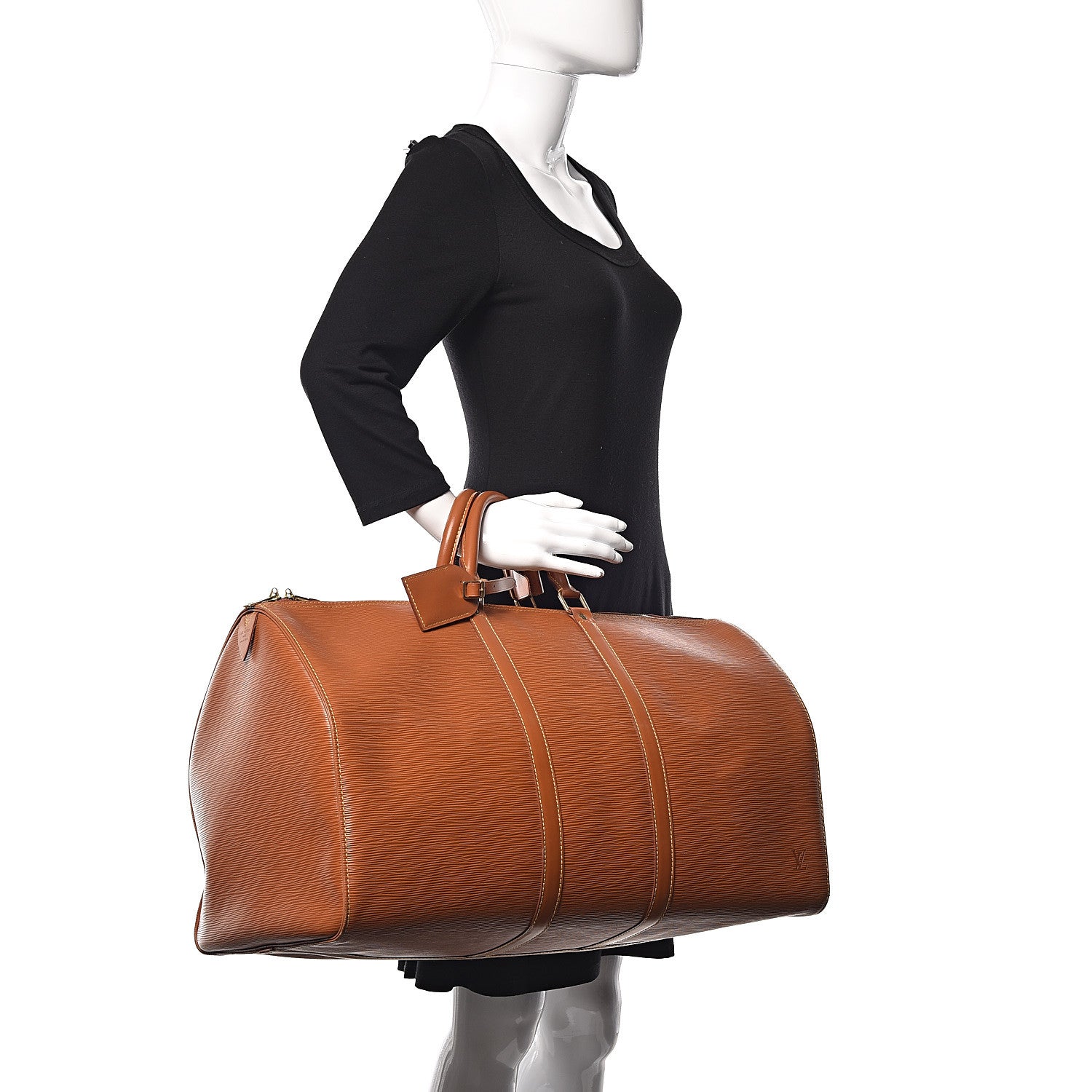 Louis Vuitton Epi Keepall 55 Cipango 2 of 9