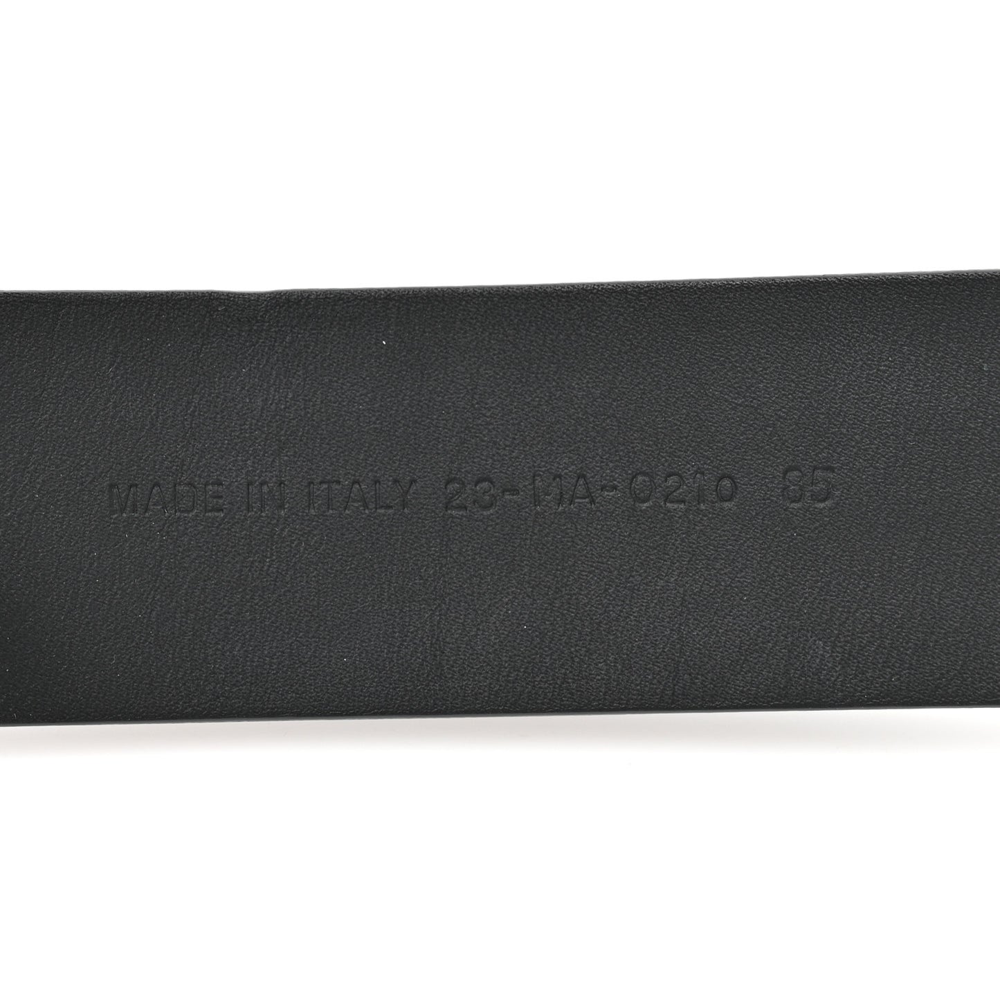 Ultra Matte Calfskin 35mm Montaigne Belt 85 34 Blue Black