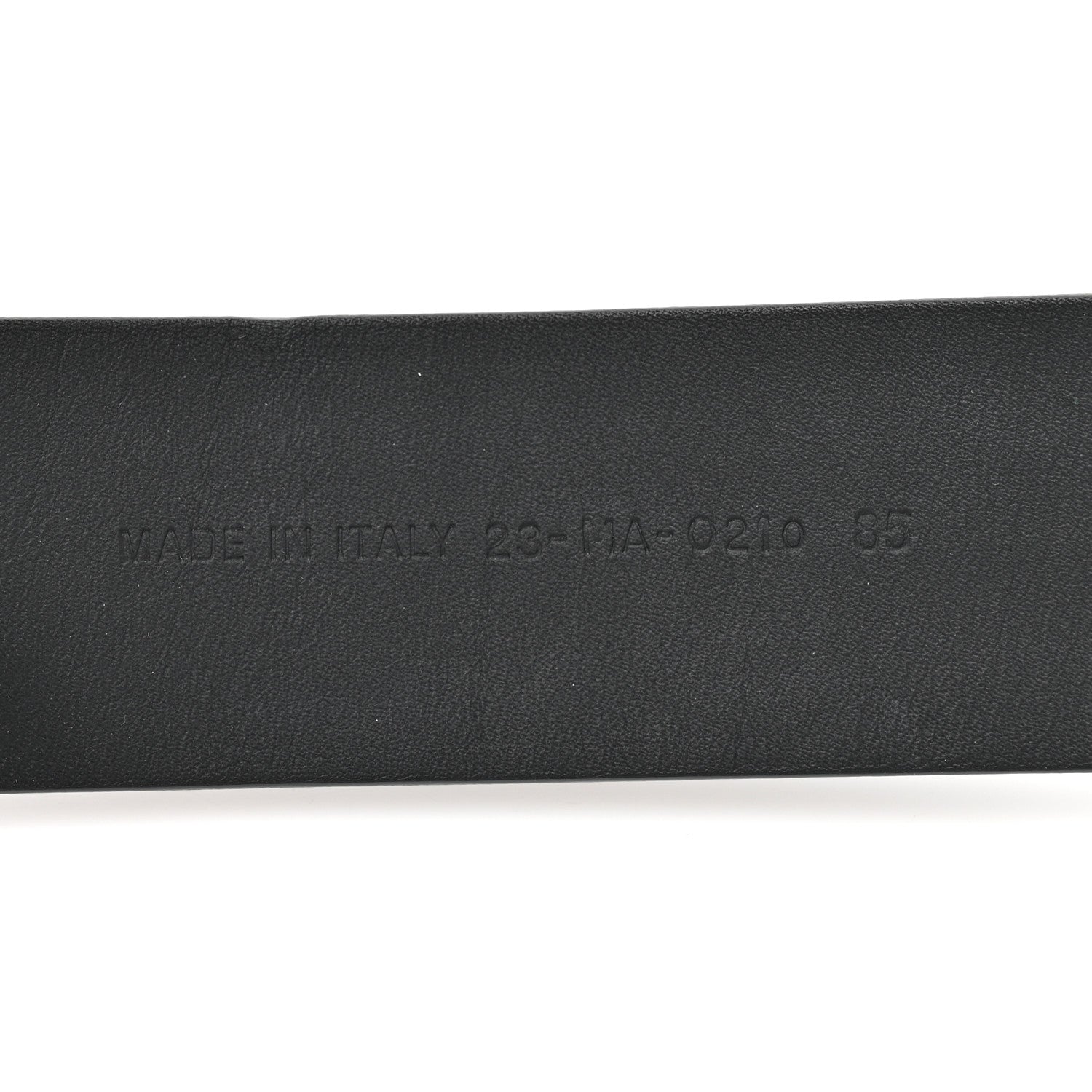 Christian Dior Ultra Matte Calfskin 35mm Montaigne Belt 85 34 Blue Black 4 of 6