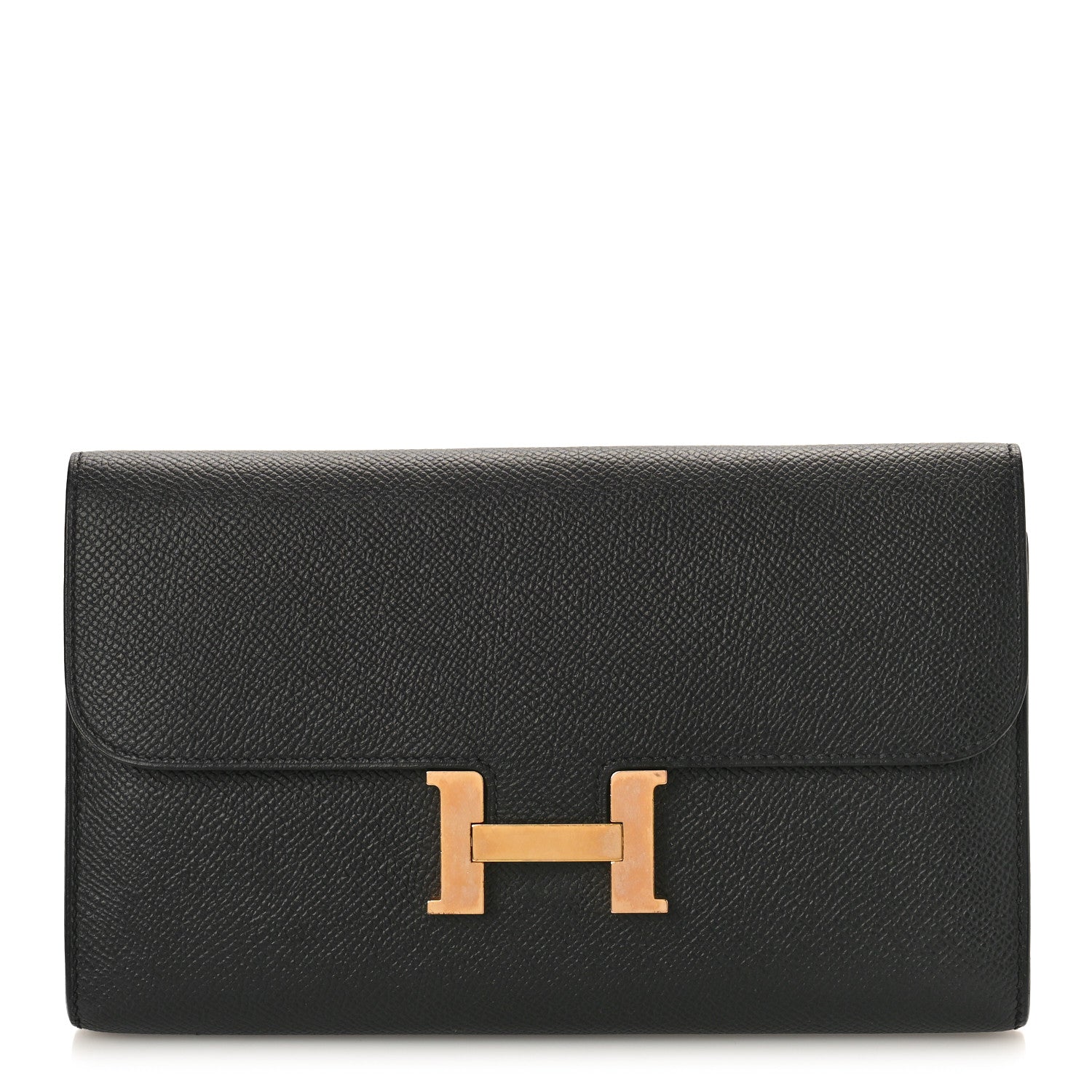 Hermes Epsom Constance Long Wallet Black 1 of 10