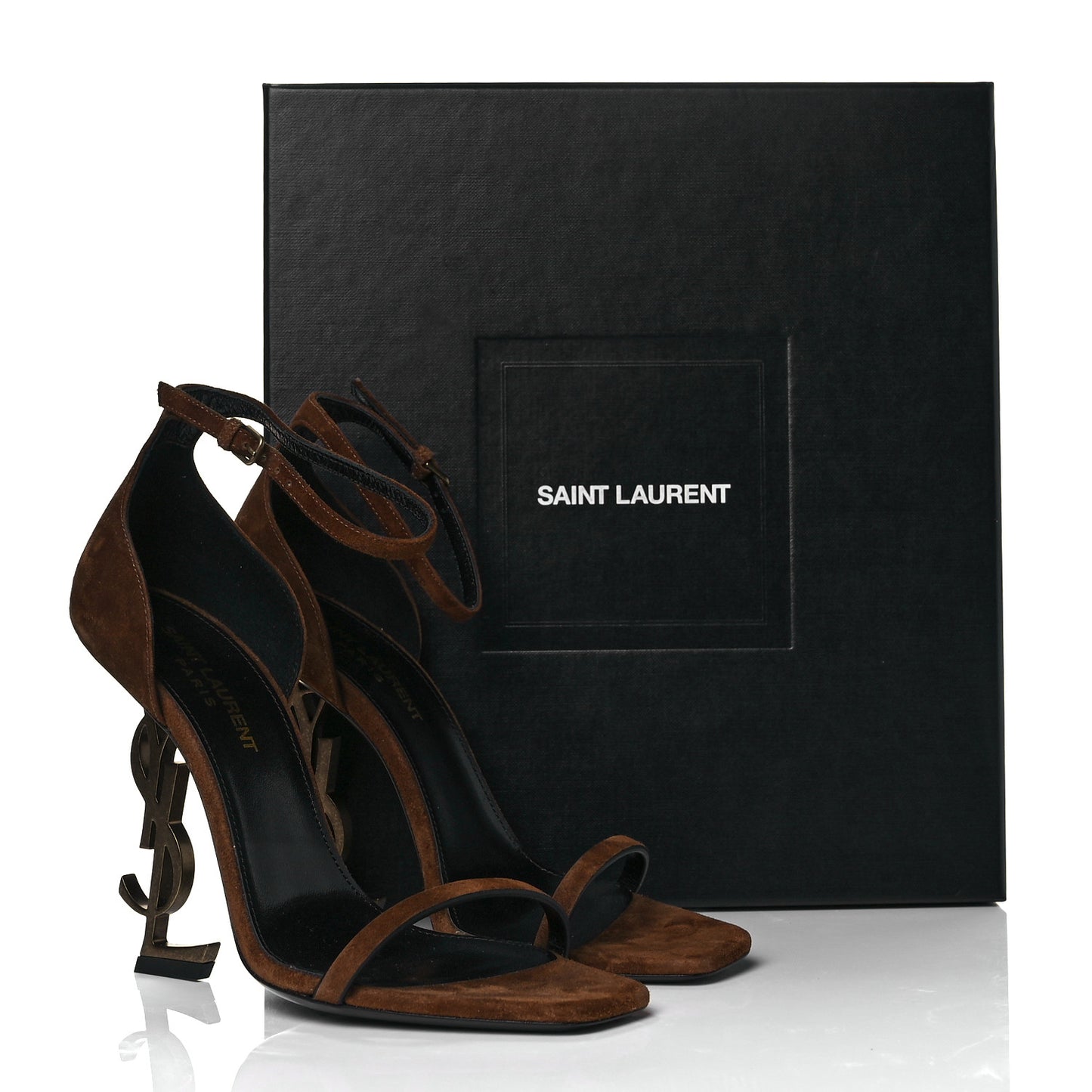 Suede Calfskin Opyum 110 Sandals 37 Cachemere Gold