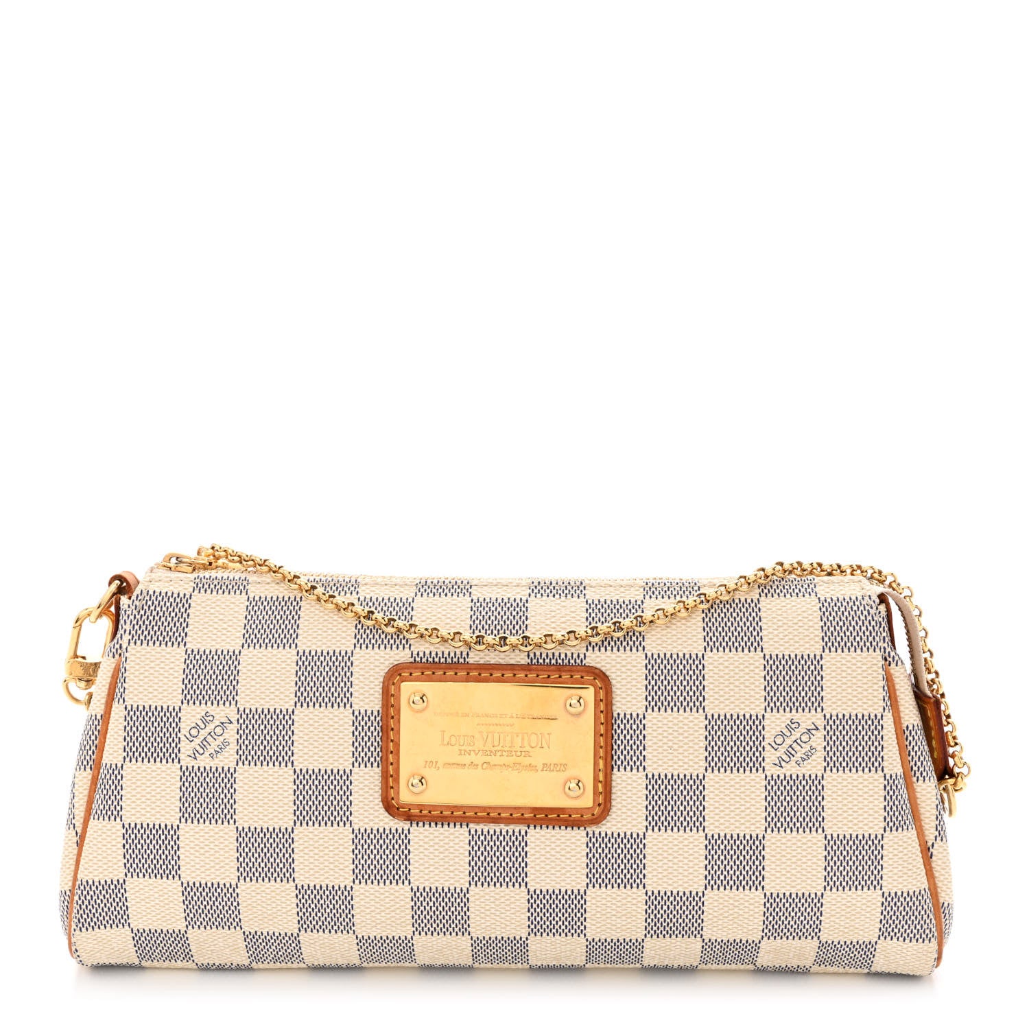 Louis Vuitton Damier Azur Eva Clutch 1 of 10
