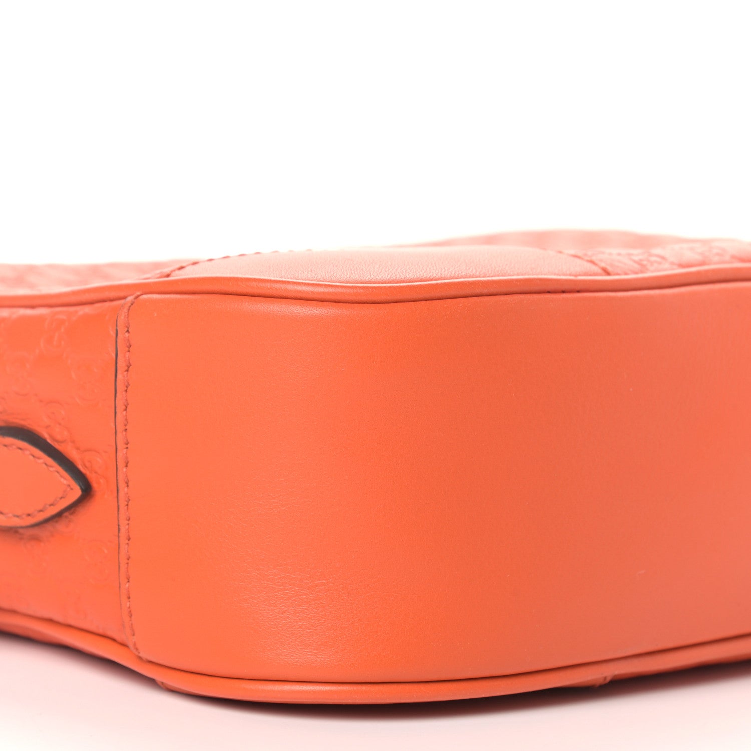Gucci Soft Microguccissima Mini Bree Messenger Bag Sun Orange 8 of 9