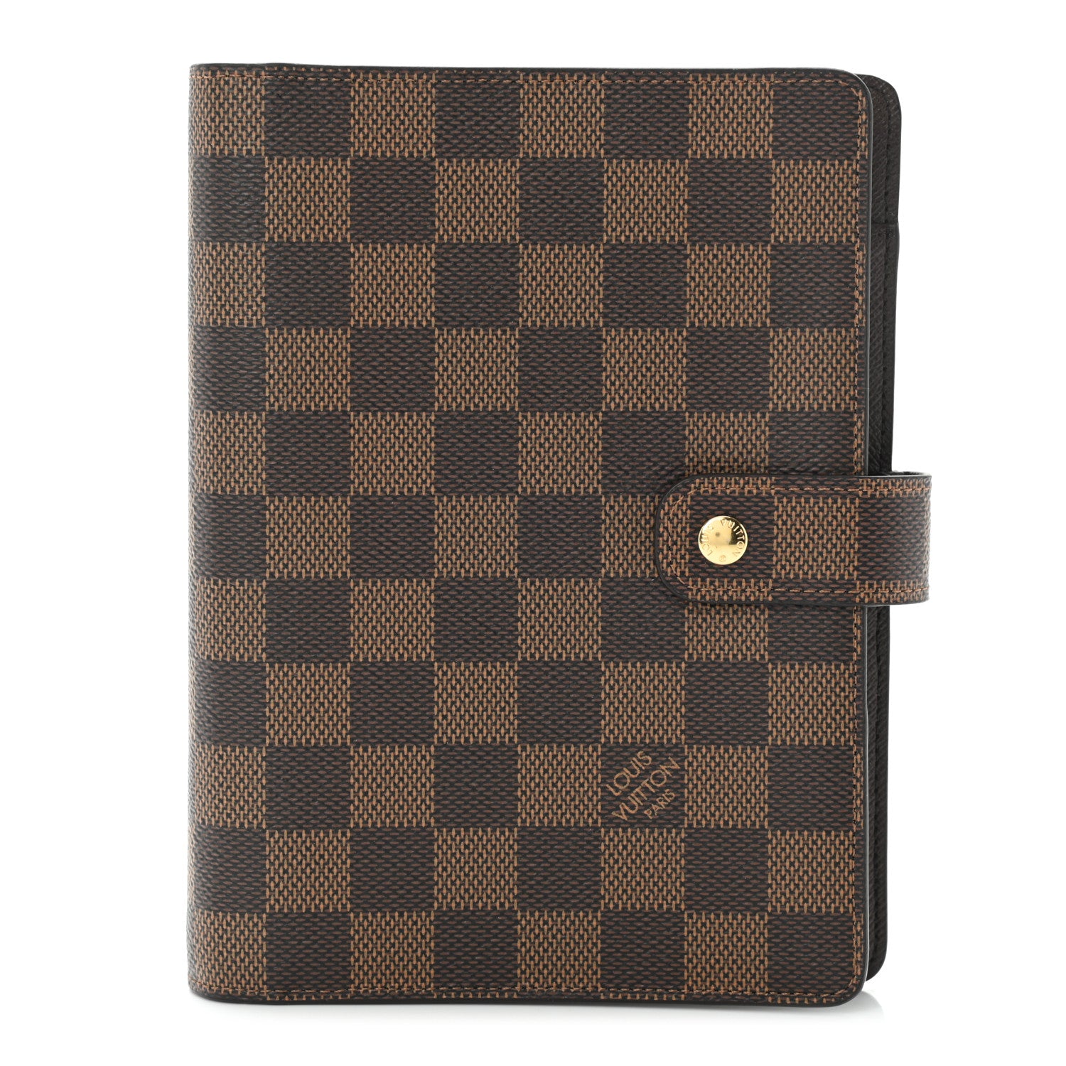 Louis Vuitton Damier Ebene Medium Ring Agenda Cover 1 of 9