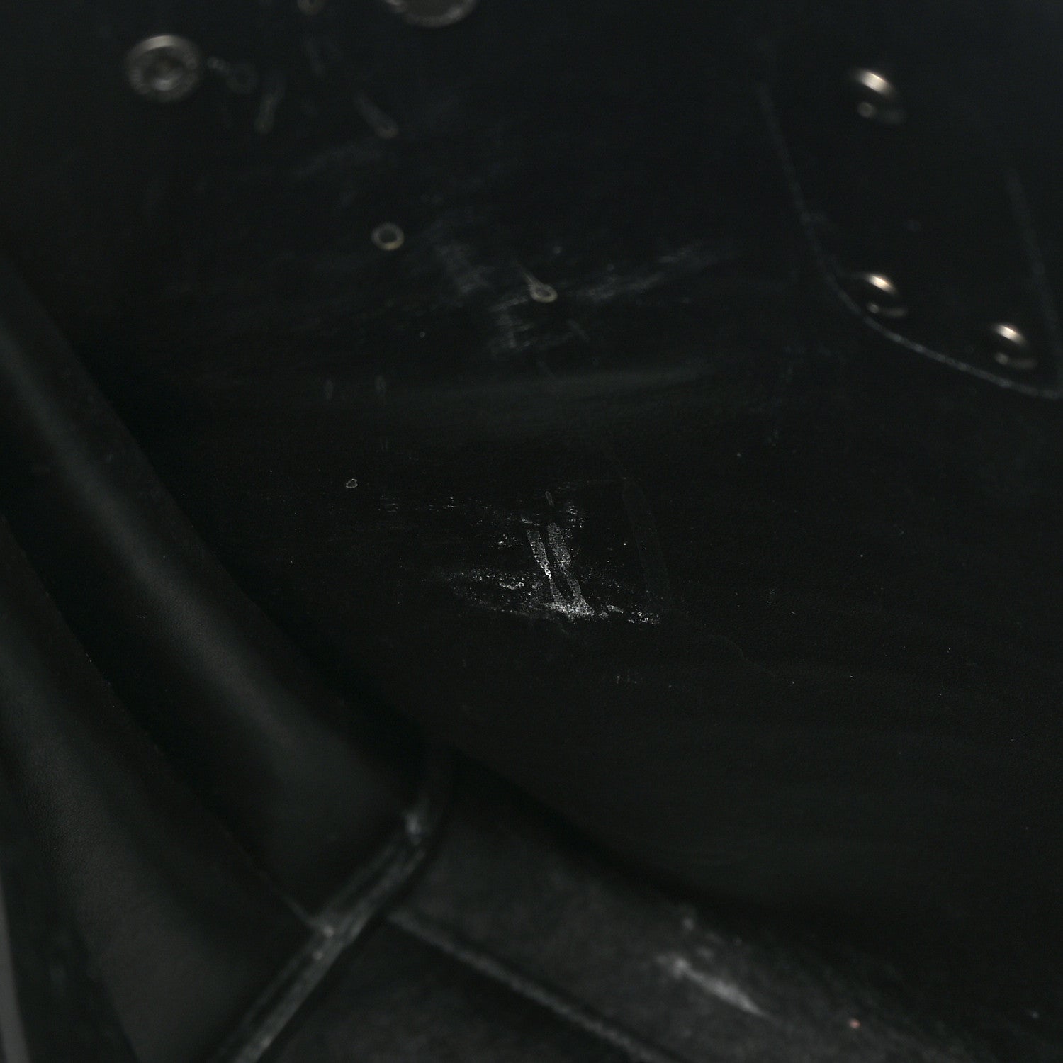 Saint Laurent Calfskin Crocodile Embossed Large Sac De Jour Carryall Black 14 of 26