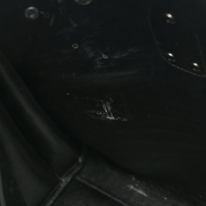 Saint Laurent Calfskin Crocodile Embossed Large Sac De Jour Carryall Black 14 of 26