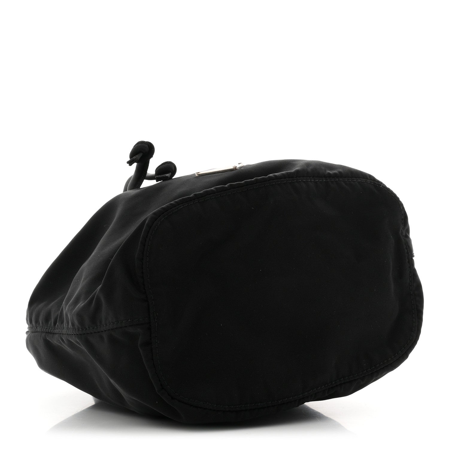 Prada Nylon Vela Drawstring Pouch Black 4 of 7