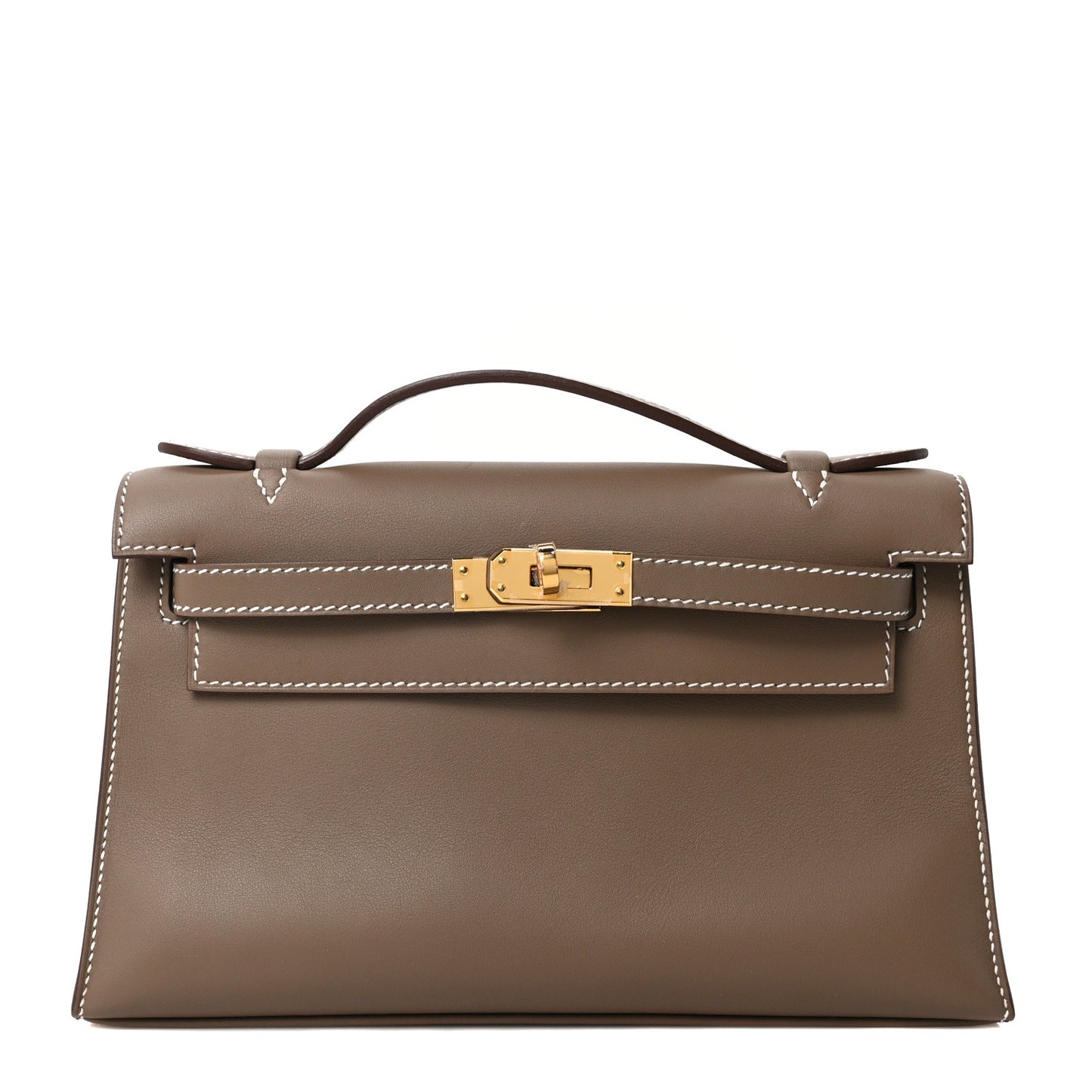 Swift Kelly Pochette Clutch Etoupe