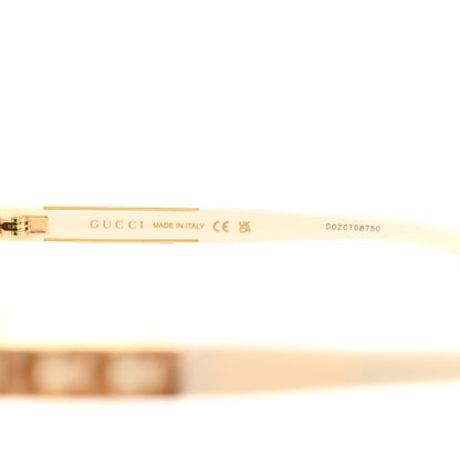 Gucci Acetate Square Frame GG1188S Sunglasses White 6 of 8