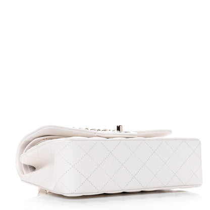 Chanel Caviar Quilted Small Double Flap White 3 of 4