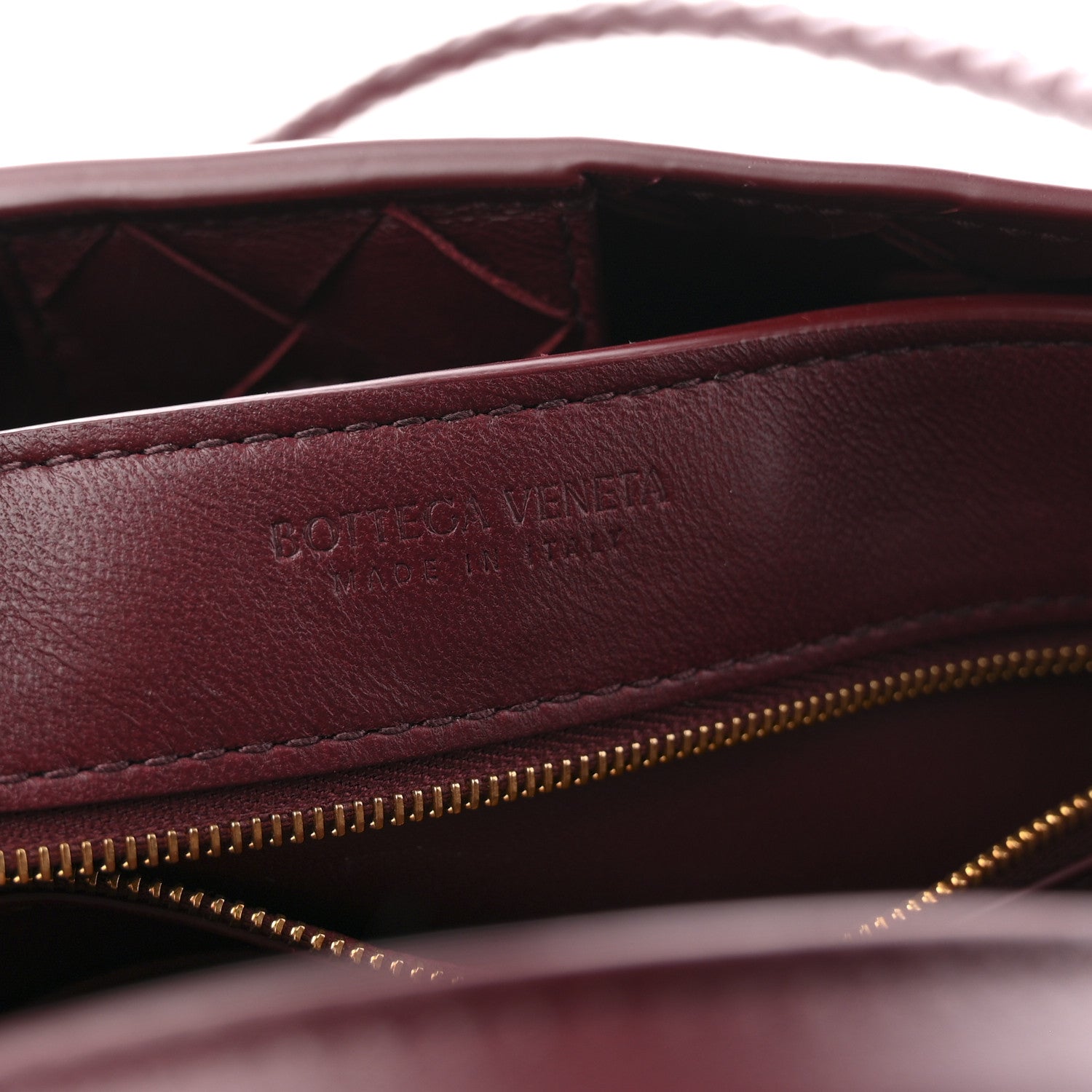 Bottega Veneta Nappa Intrecciato Small Andiamo Shoulder Bag Barolo 5 of 8