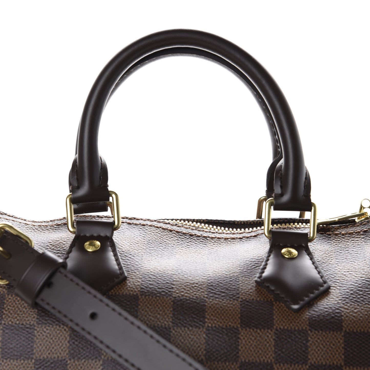 Damier Ebene Speedy Bandouliere 25