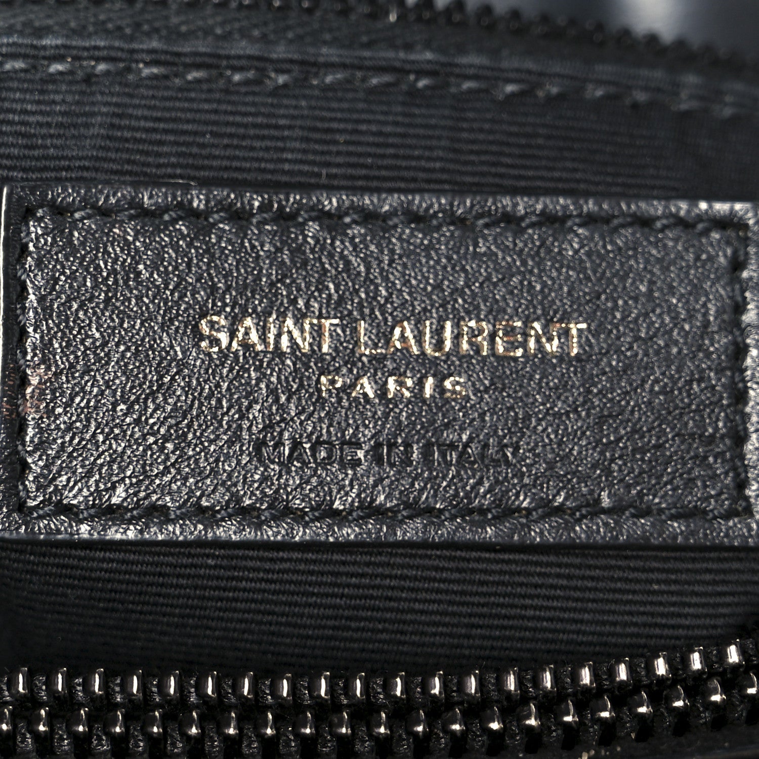 Saint Laurent Calfskin Y Quilted Monogram Monochrome Medium Loulou Chain Satchel Black 6 of 11