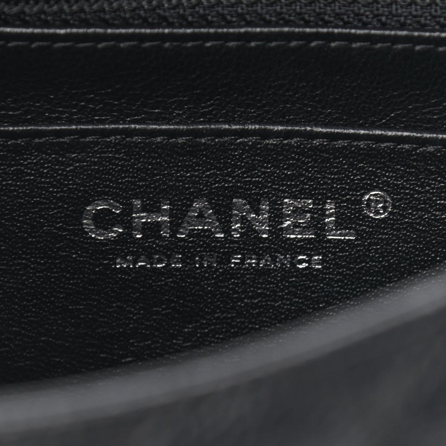 Caviar Quilted Mini Square Flap Black