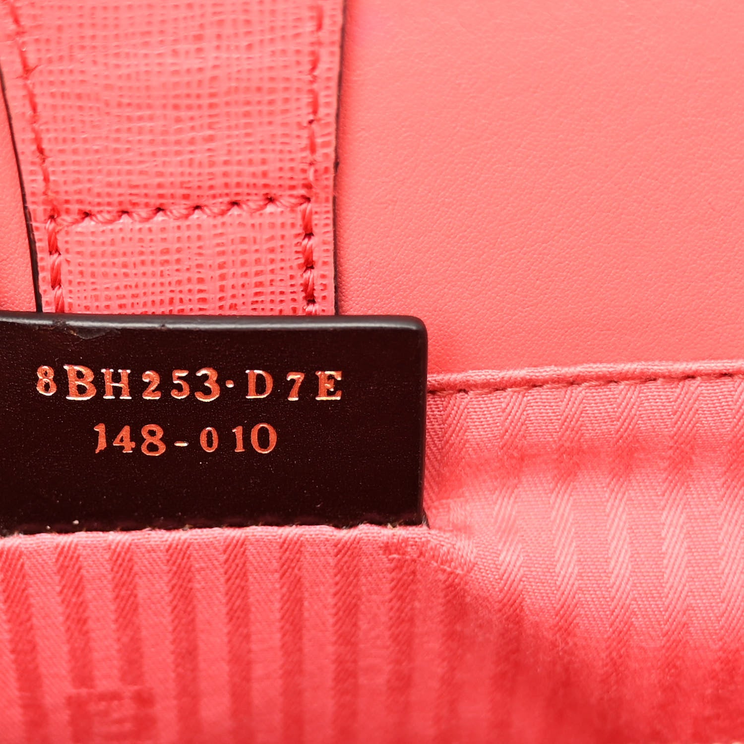 Fendi Vitello Elite Flamingo Petite 2Jours Tote Rosa Exstasy 7 of 12